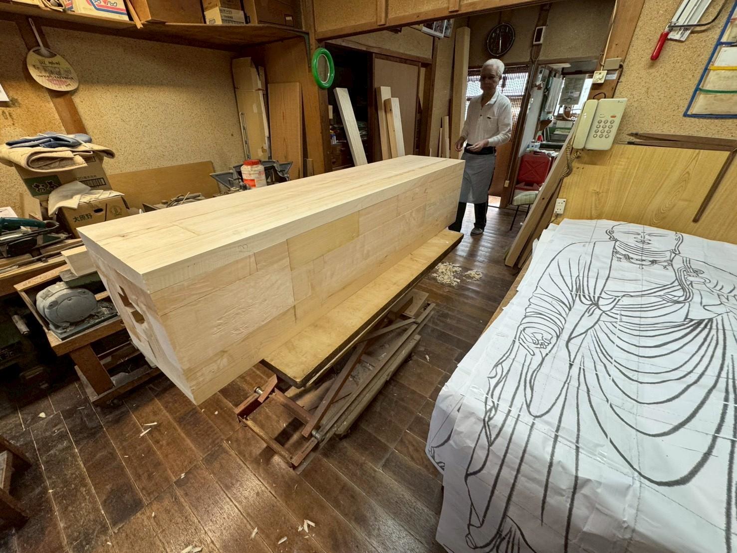 Kṣitigarbha Bodhisattva - Matching the tree 11